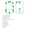 AJAX KeyPad kabellos AJAX KeyPad kabellos