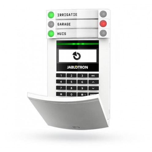 Jablotron JA-154E Wireless Control Panel mit LCD-Display, Tastatur und RFID Jablotron JA-154E Wireless Control Panel mit LCD-Display, Tastatur und RFID