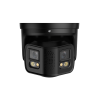 Dahua PDW5849P-A180-E2-ASTE - Dahua PDW5849P-A180-E2-ASTE - WizMind - Vollfarbe - Panorama 180° Grad - Dual-Objektiv - Turret - 8Mp - Schwarz