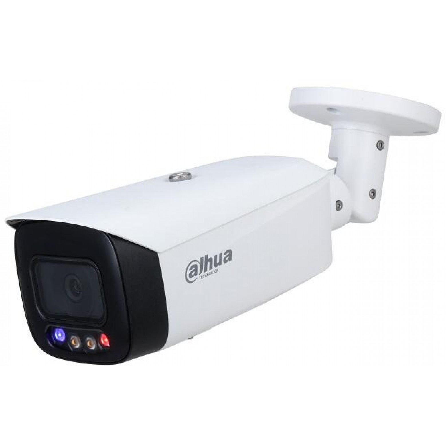 Dahua DH-IPC-HFW3449T1P-AS-PV-0280B-S4 - Wiszense - Vollfarbe 2.0 - IP - Bullet Kamera - 4mp 2.8mm - IR 30m - 12vdc - PoE - Wit