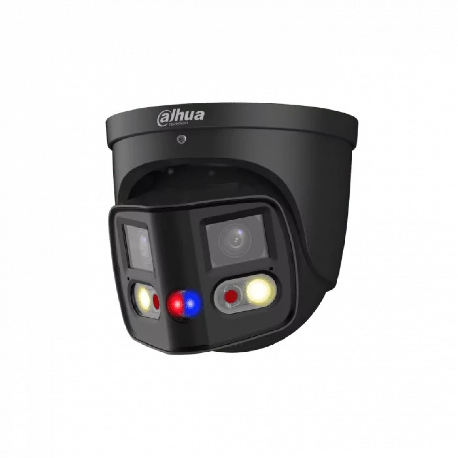 Dahua IPC-PDW3849P-A180-AS-PV - IPC-PDW3849P-A180-AS-PV - WizSense - Panorama 180° Grad - Tioc - Dual-Lens - Turret - 8Mp - Zwart