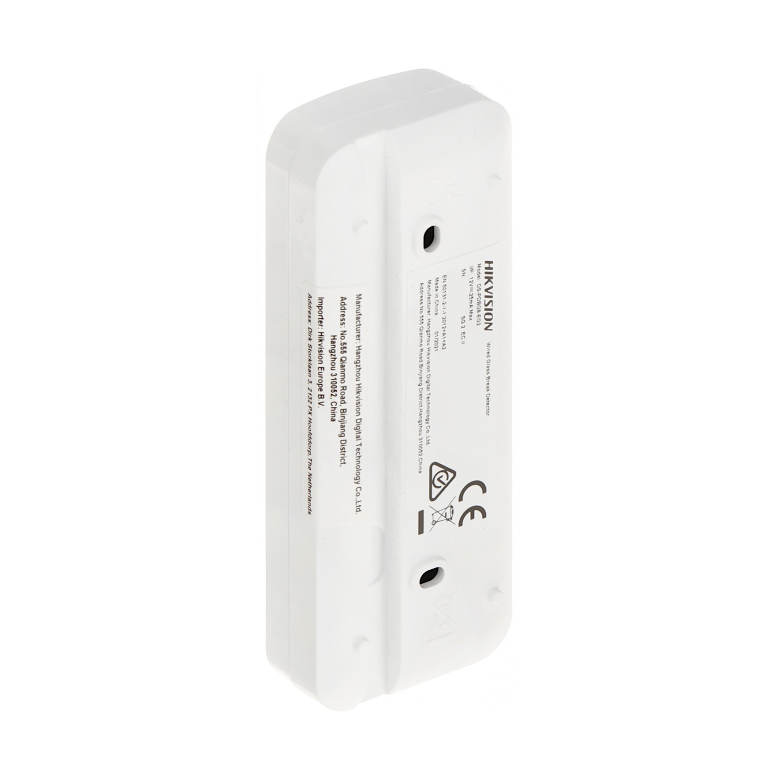 Hikvision DS-PDBG8-EG2-WE Funk-Glasbruchmelder