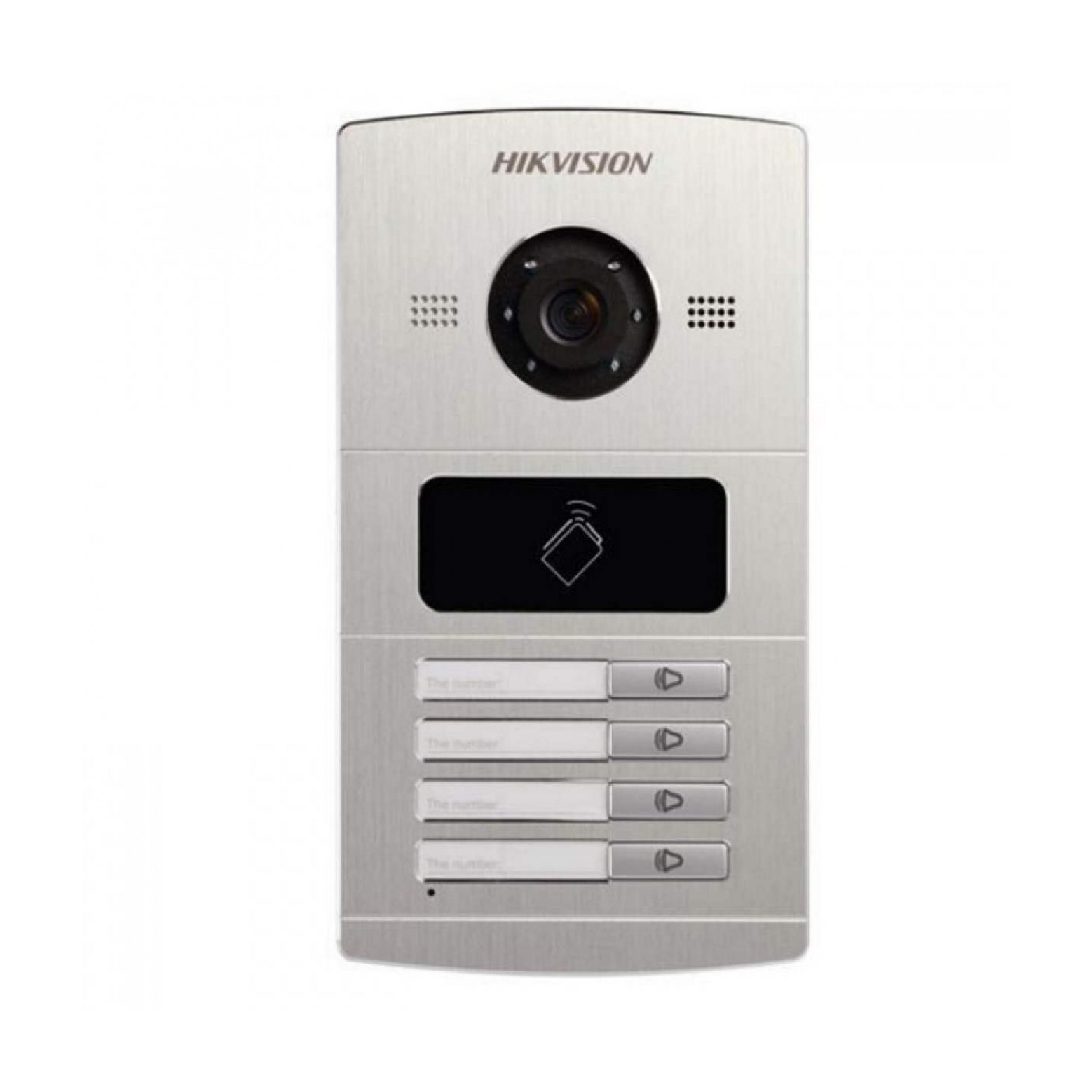 Hikvision DS-KV8402-IM Außenposten mit 4 Klingeln und IR-Beleuchtung