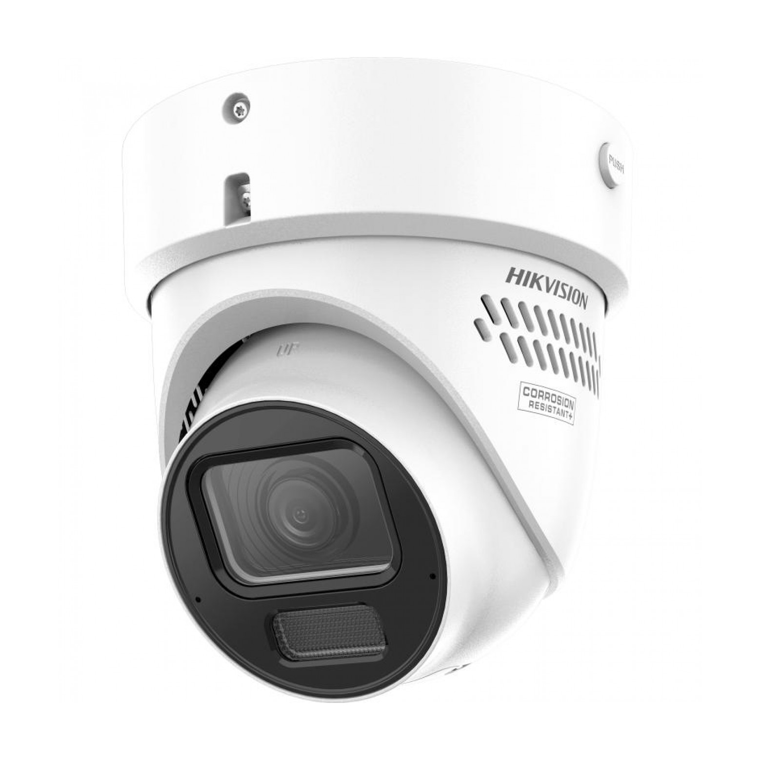 Hikvision - DS-2CD2H47G3-LIZS2UY/SL - ColorVu Hybrid - Varifokal (2,8-12mm) - Turret - 4MP - IP - Weiß
