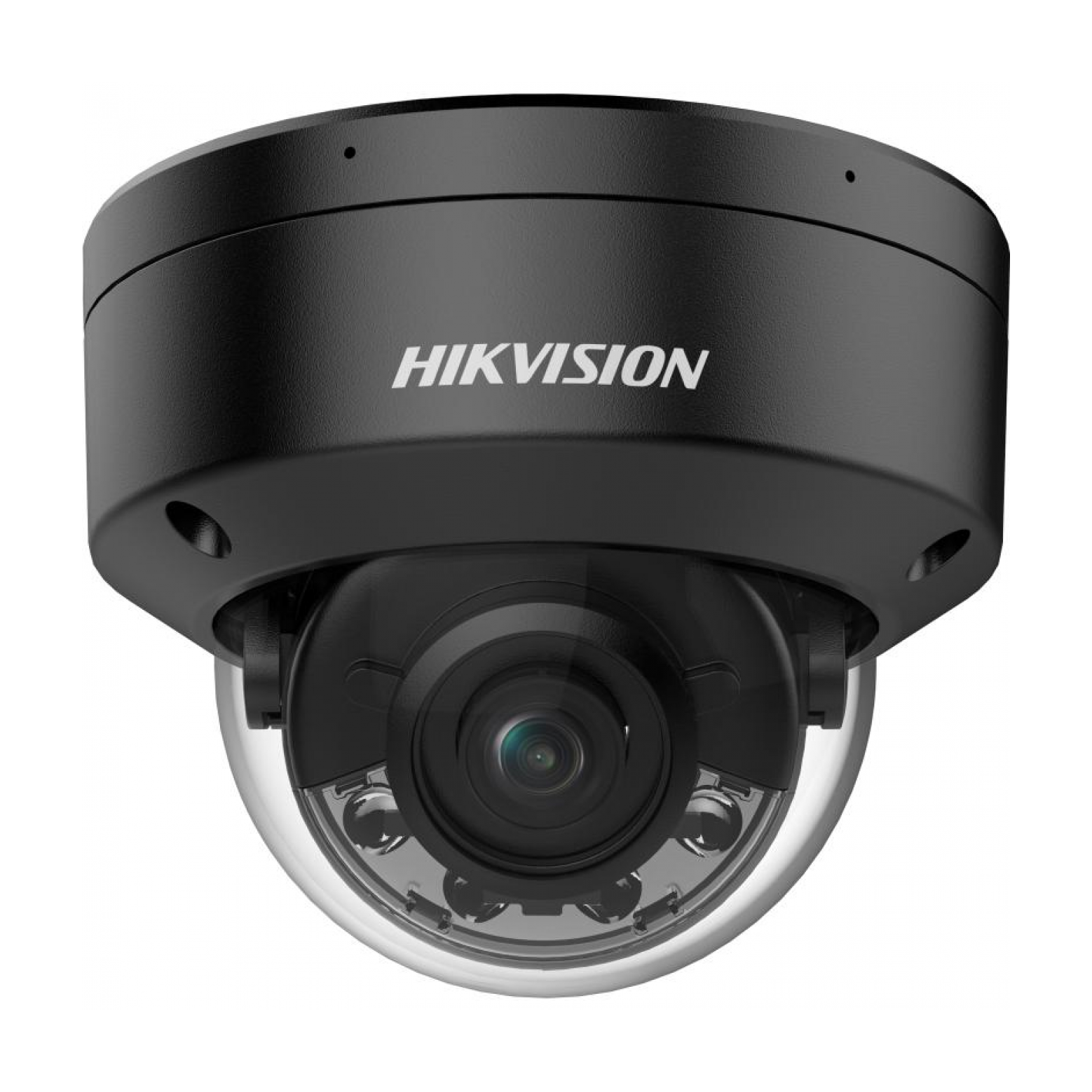Hikvision - DS-2CD2187G2H-LISU - ColorVu Hybrid - AcuSense - Dome - 8MP - IP - Schwarz