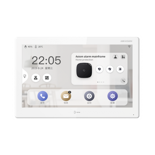 Hikvision DS-KH9510-WTE1. 10-Zoll-Indoor-Android-Station