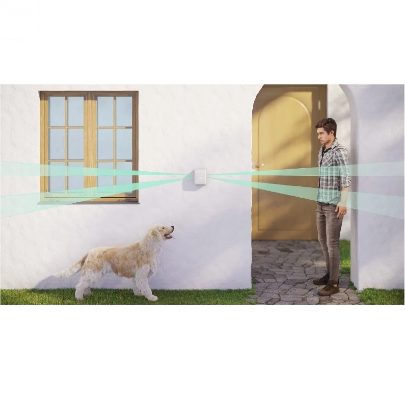 AJAX Wireless DualCurtain Außenvorhangsensor 