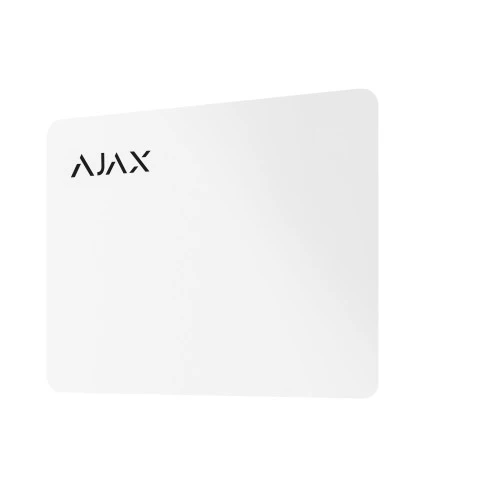 AJAX-Karte für KeyPad Plus, 3 Stück, weiß