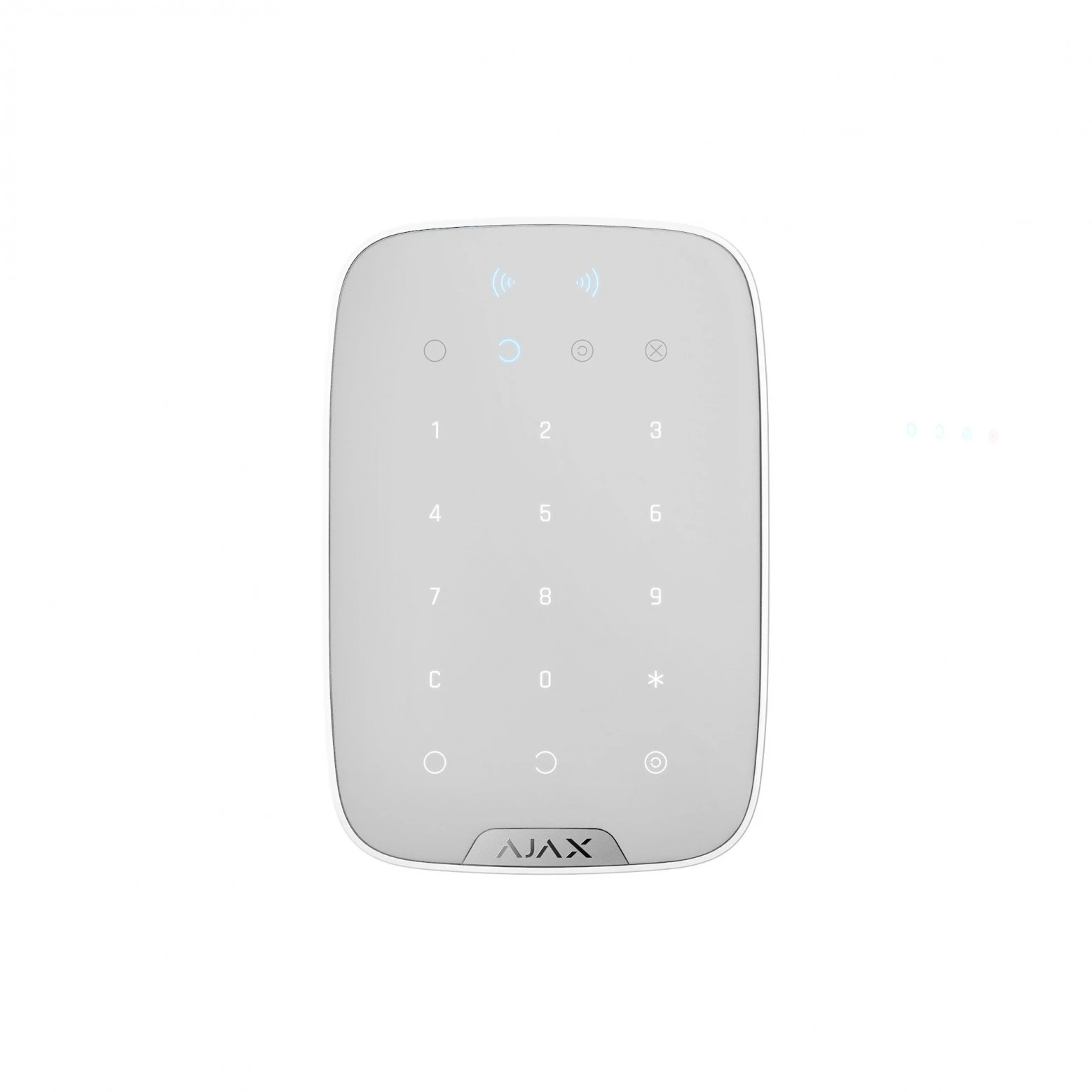 AJAX Wireless Keypad Plus mit Tag-Funktion Weiß