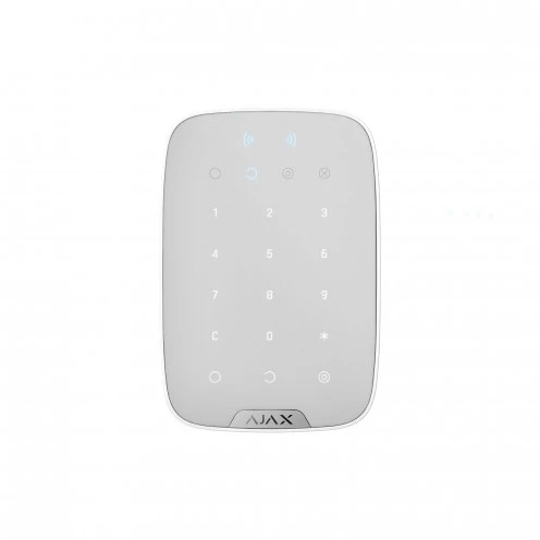 AJAX Wireless Keypad Plus mit Tag-Funktion Weiß