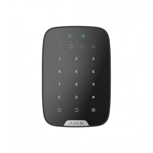 AJAX Wireless Keypad Plus mit Tag-Funktion Schwarz