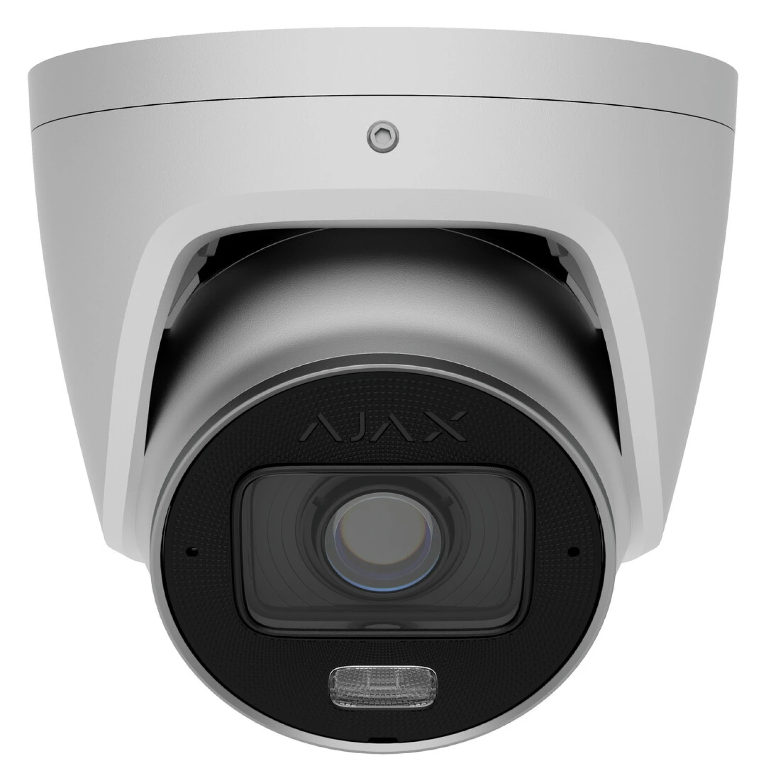 Ajax Systems – Turret – 8 Megapixel – IP-Kamera – Varioobjektiv 2,8–12 mm – Hybridbeleuchtung – Weiß