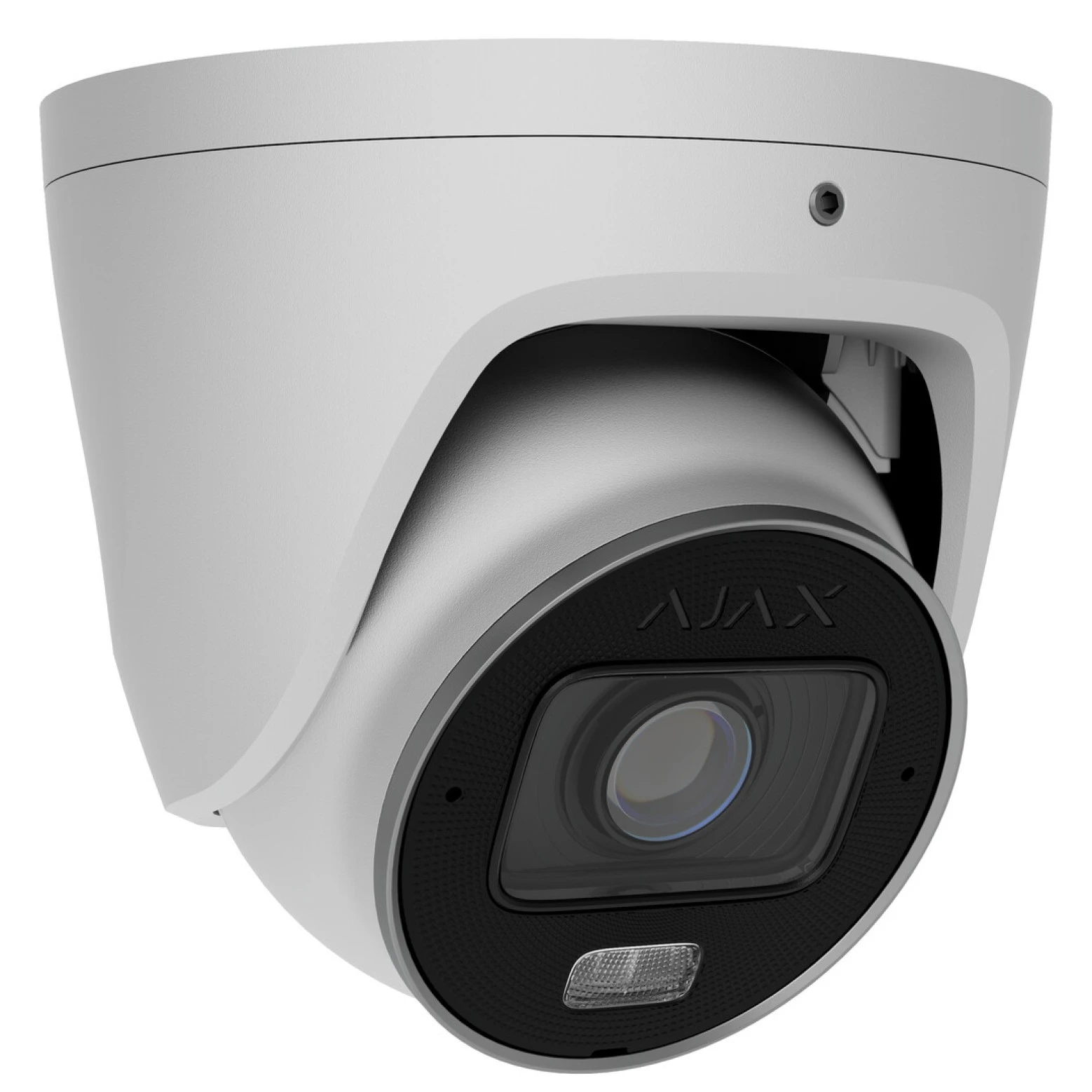 Ajax Systems – Turret – 8 Megapixel – IP-Kamera – Varioobjektiv 2,8–12 mm – Hybridbeleuchtung – Weiß
