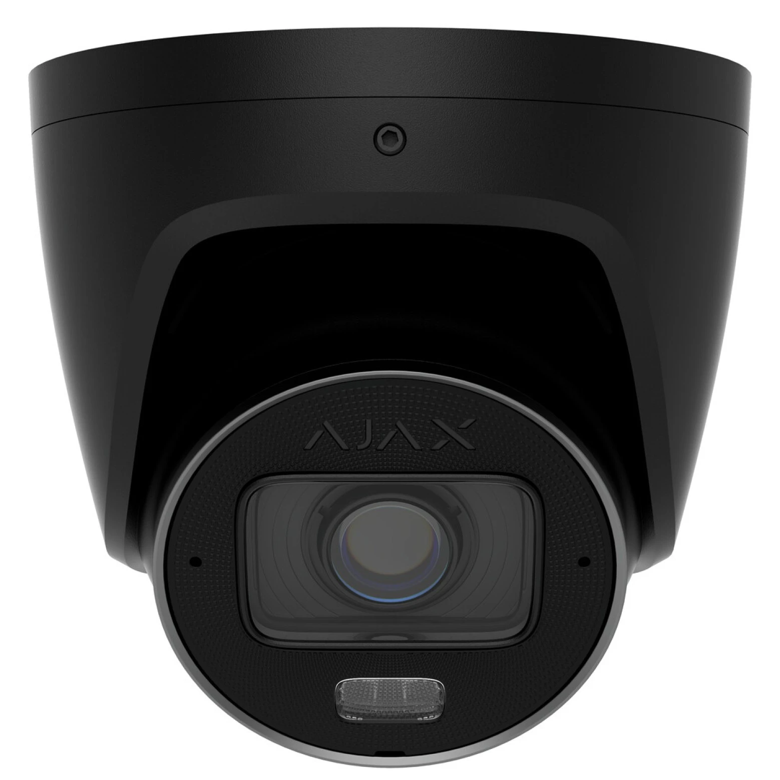 Ajax Systems – Turret – 8 Megapixel – IP-Kamera – Varioobjektiv 2,8–12 mm – Hybridbeleuchtung – Schwarz