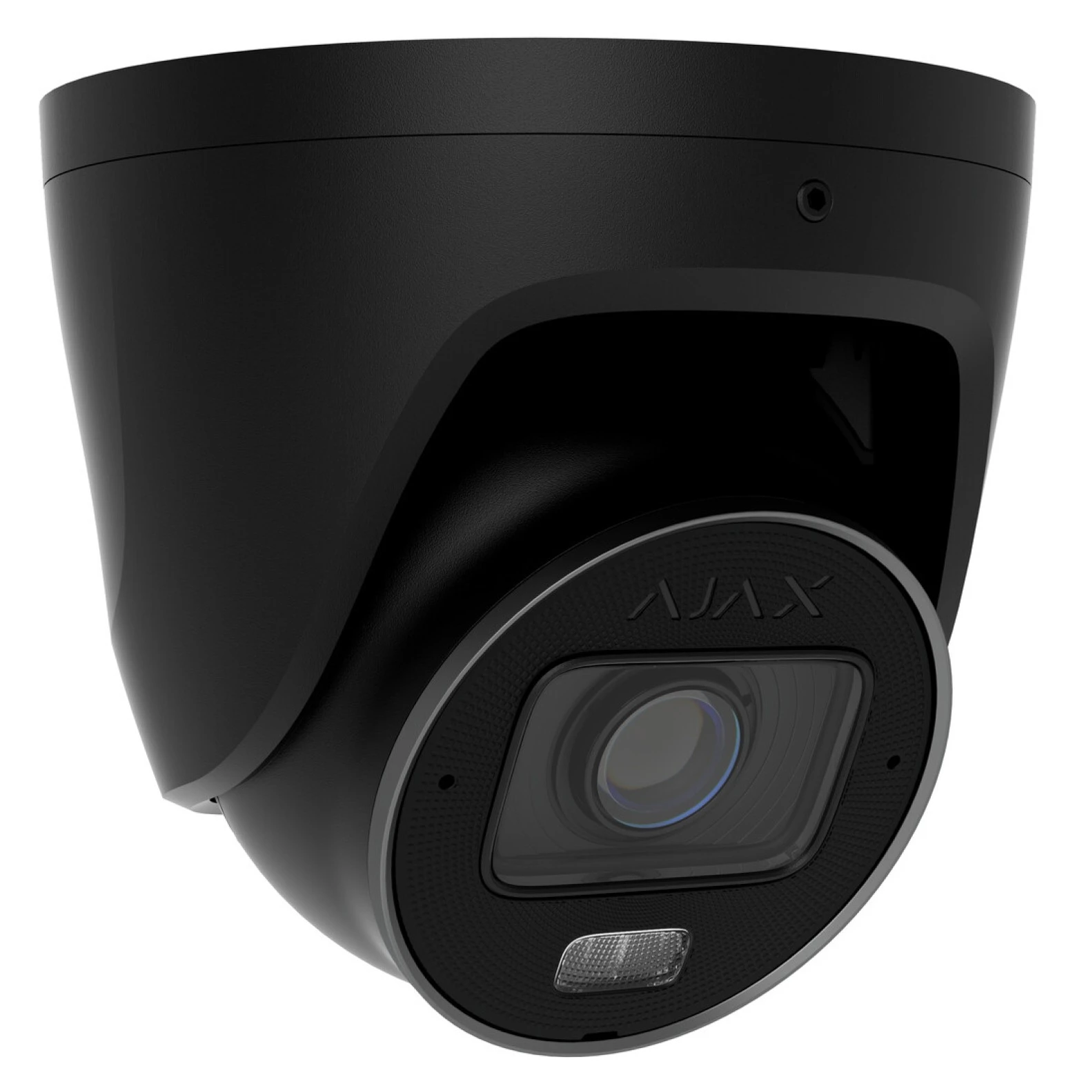 Ajax Systems – Turret – 8 Megapixel – IP-Kamera – Varioobjektiv 2,8–12 mm – Hybridbeleuchtung – Schwarz