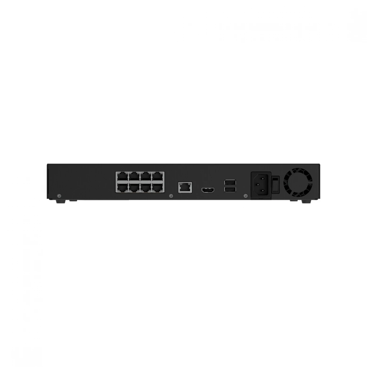 Ajax Systems – NVR-Recorder – HDMI – PoE – H2D – AC – 16 Kanäle – Schwarz