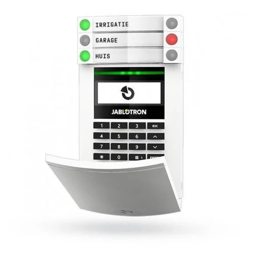 Jablotron JA-154E Wireless Control Panel mit LCD-Display, Tastatur und RFID