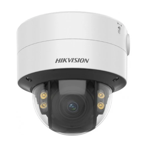 Hikvision - DS-2CD2747G2-LZS - ColorVu Hybrid - Acusense - Varifokal - (3,6-9mm) Objektiv - Dome - 4MP - IP - Wit