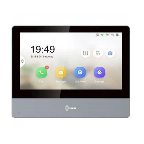 Hikvision DS-KH8350-WTE1 7-Zoll-Sprechanlagenmonitor Inneneinheit