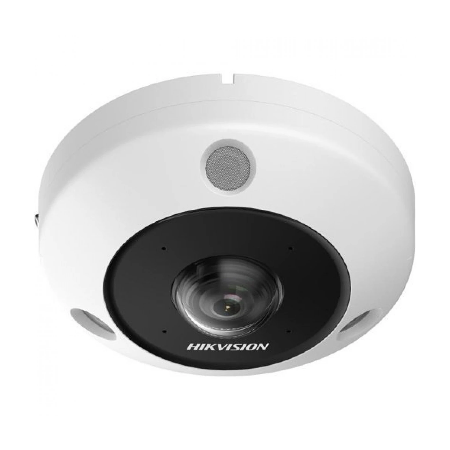 Hikvision - DS-2CD63C5G1-IVS - DeepinView - Fisheye - 1,29MM Objektiv - 12MP - IP - Wit