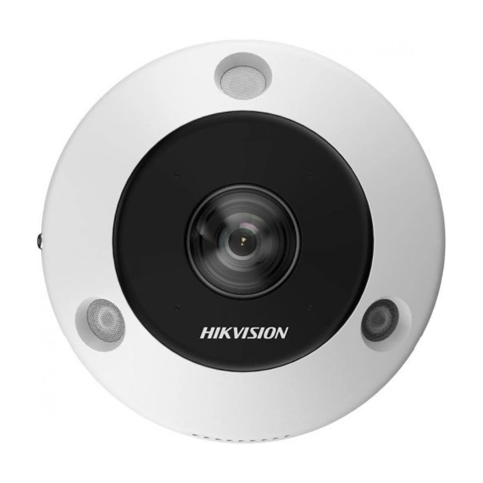 Hikvision - DS-2CD63C5G1-IVS - DeepinView - Fisheye - 1,29MM Objektiv - 12MP - IP - Wit