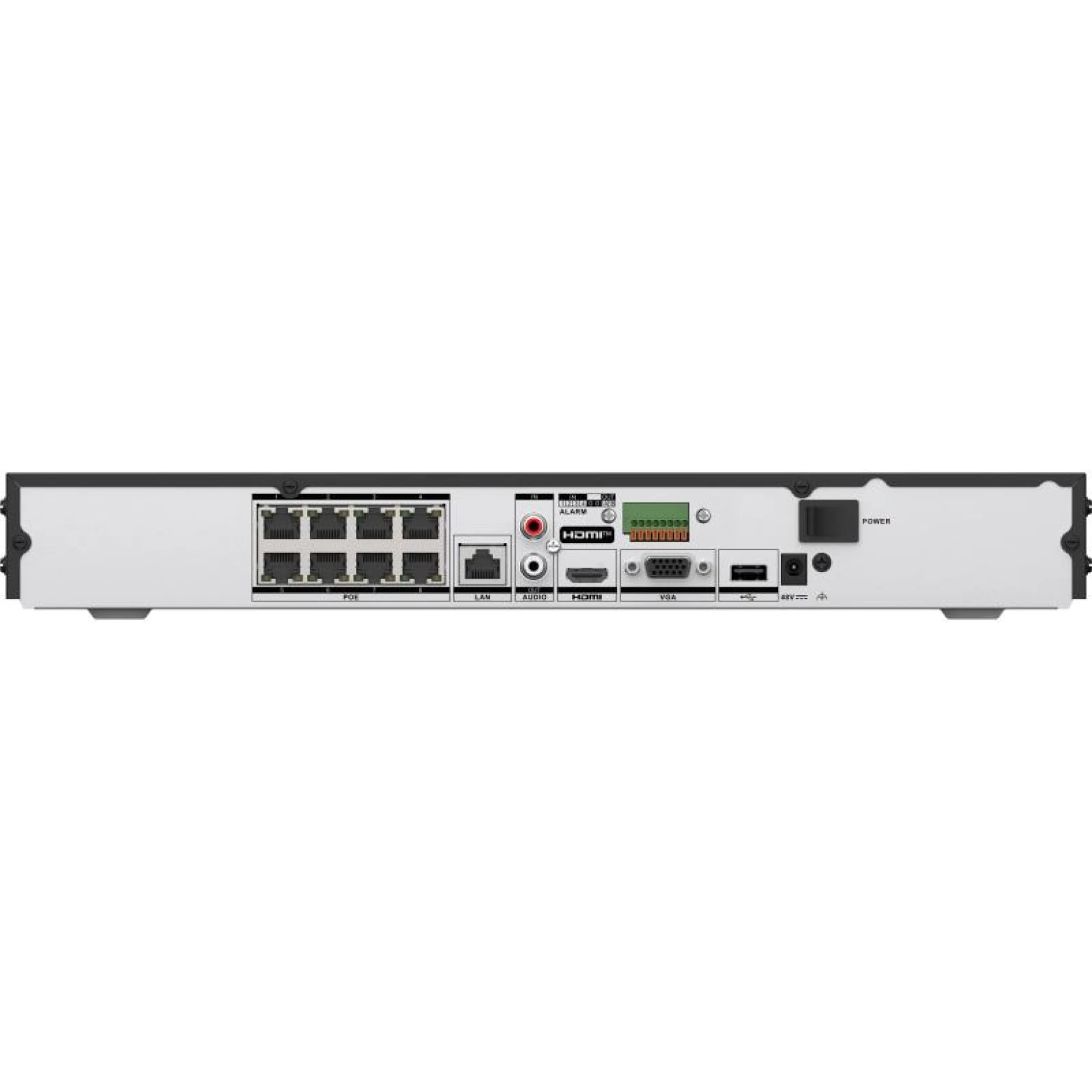 Hikvision DS-7732NXI-I4/16P/VPro – 32 Kanäle – 16 PoE – 32 MP – 4× SATA – AI-NVR – AcuSeek – AcuSearch – AcuSense