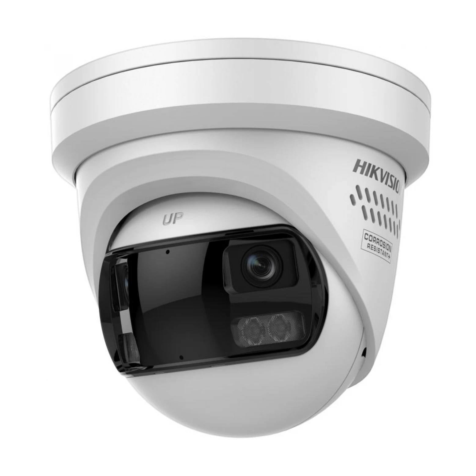 Hikvision – DS-2CD23127G3P-LIS2UY/SL – 12 MP – 180°-Panorama – ColorVu 3.0 – AcuSense 3.0 – Kamera – Weiß