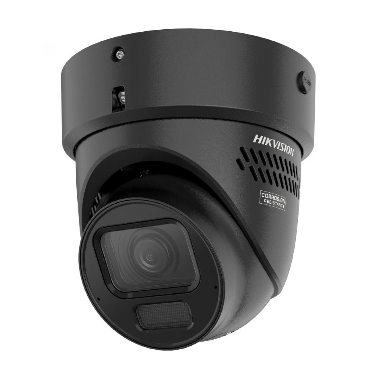 Hikvision – DS-2CD2H126G3-IZS2UY/S(L)(RB) – 12 MP – Turret-Kamera – Varioobjektiv 2,8–12 mm – AcuSense 3.0 – ColorVu 3.0 – Schwarz