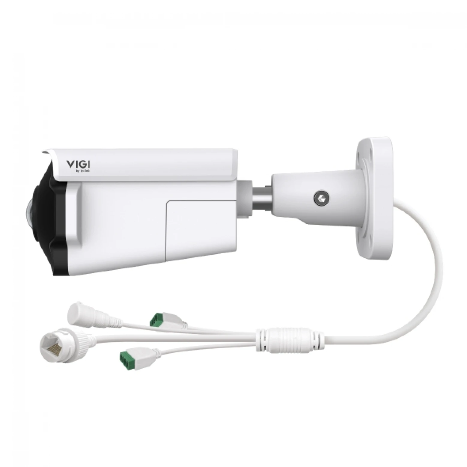 VIGI By TP-link – InSight S385PI – 8 MP – IR – Panorama – KI – Turret – mit aktiver Abschreckung – Weiß