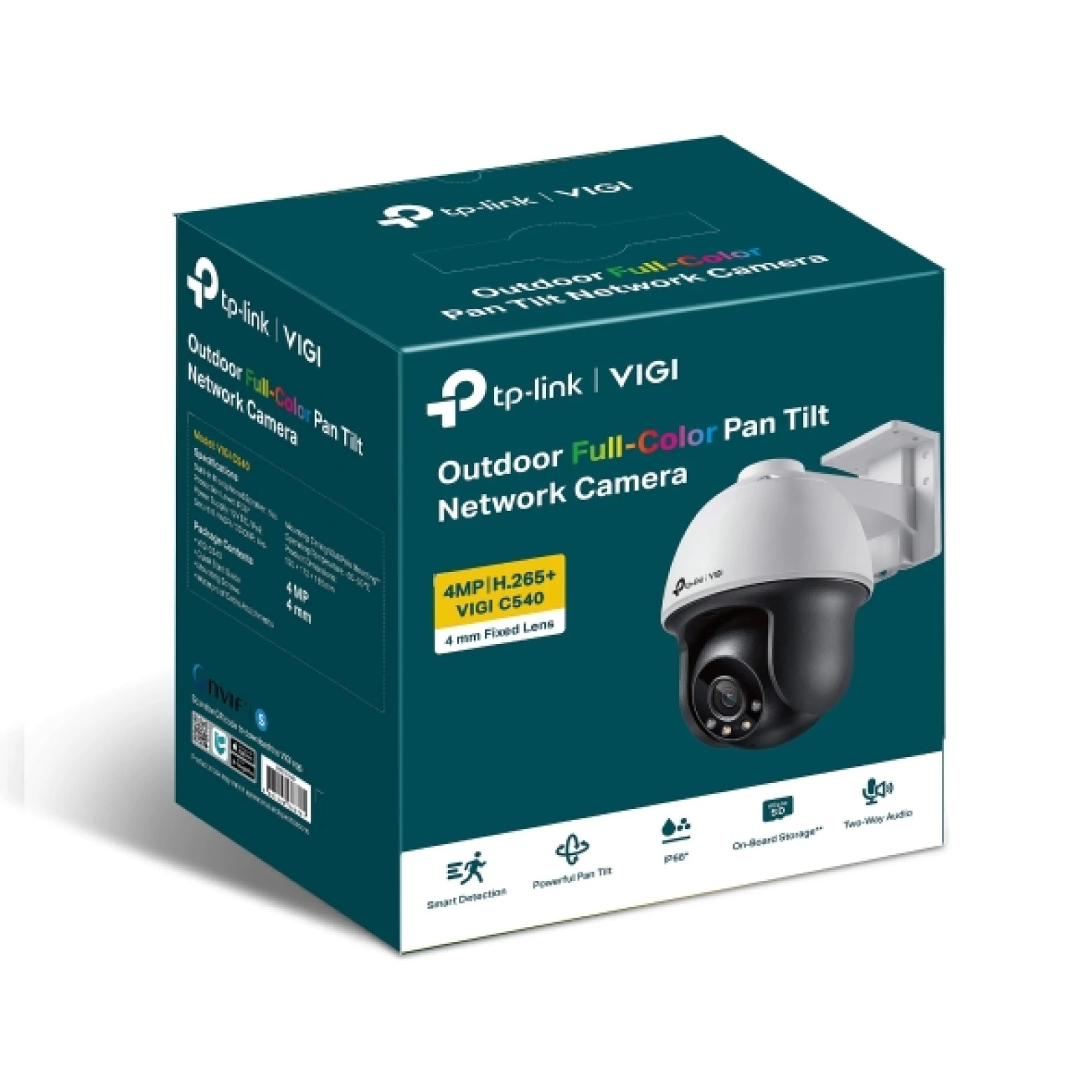 VIGI By TP-link – C540SI – 4 MP – ColorPro – Schwenk-Neige-Kamera – Weiß