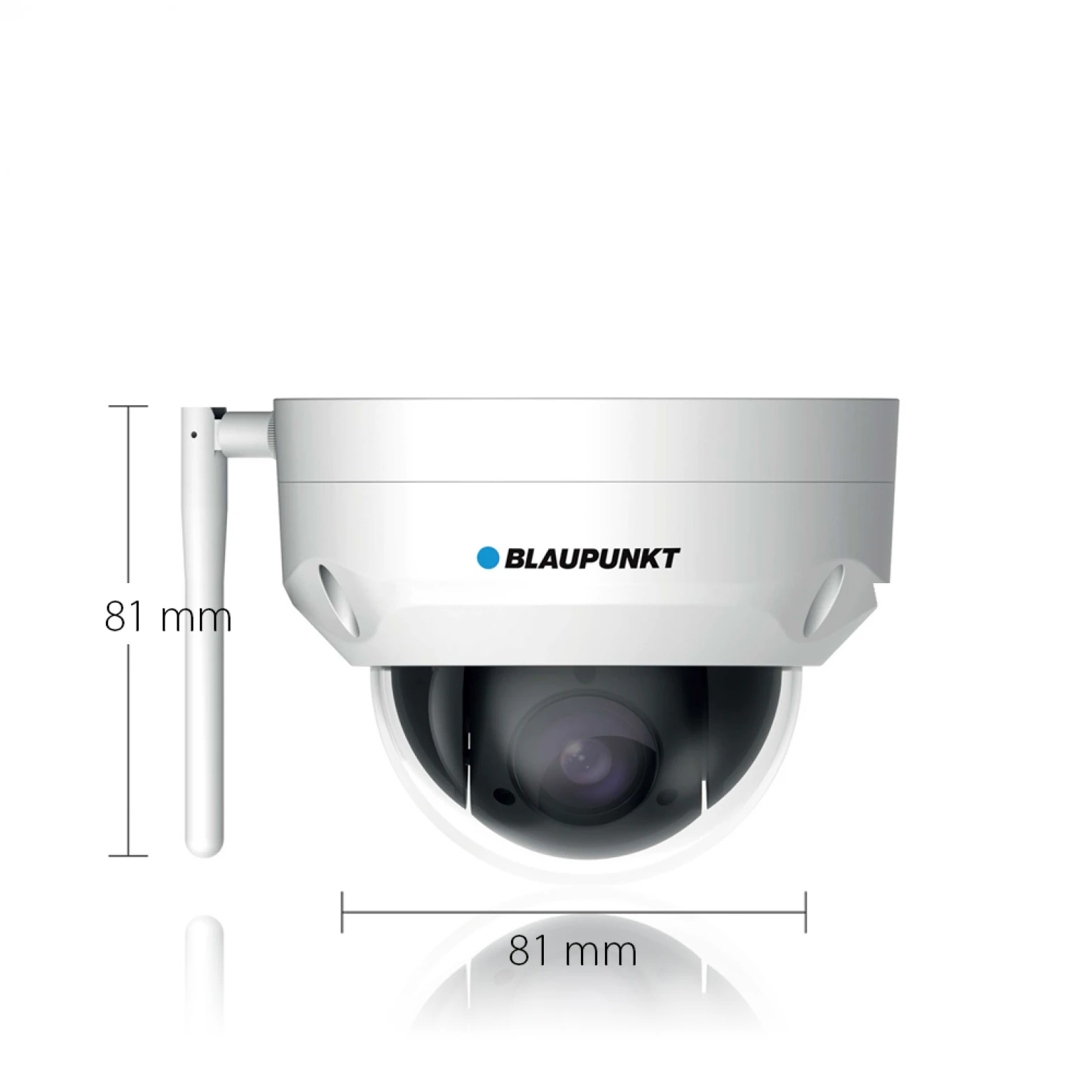 Blaupunkt VIO-DP20 2 Megapixel WLAN Full-HD PTZ-Dome-Kamera