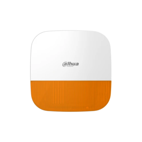 Dahua DHI-ARA13-W2(868) AirShield Drahtlose Außensirene mit orangem Blitz