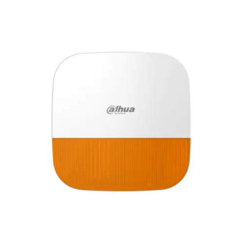 Dahua DHI-ARA13-W2(868) AirShield Drahtlose Außensirene mit orangem Blitz