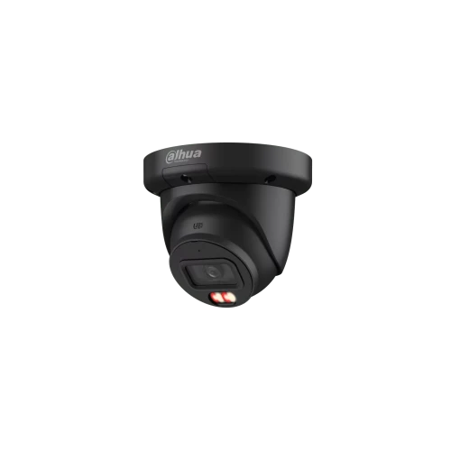 Dahua HDW3849QM-S-IL - WizSense - TioC 2.0 - Full Color - Turret - 8MP - IP - Zwart