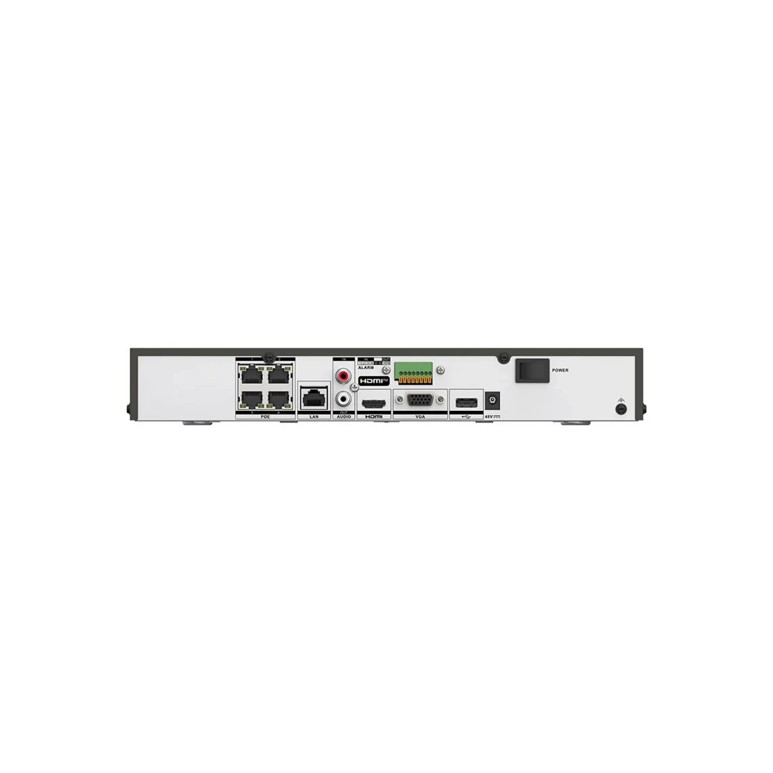 Hikvision DS-7604NXI-K1/4P/VPro – 4 Kanäle – 4K – 4 PoE – AI-NVR – AcuSeek – AcuSearch – AcuSense