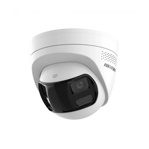Hikvision DS-2CD1383G2P-LIUF/SL - ColorVu Hybrid - Turret - Dual Lens - 8MP - IP - Weiß